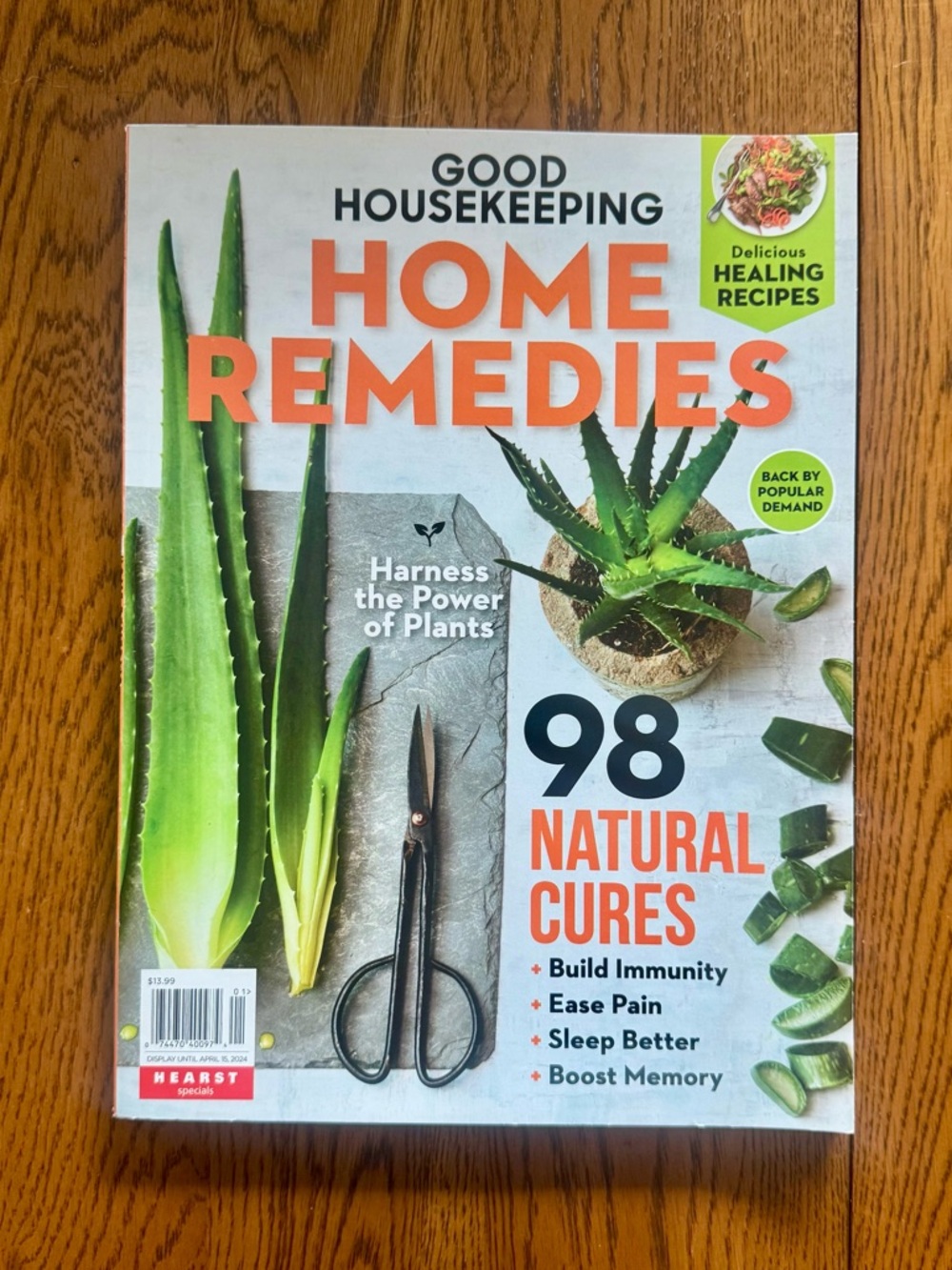 Good Housekeeping Home Remedies Magazine 98 Natural Cures 2024